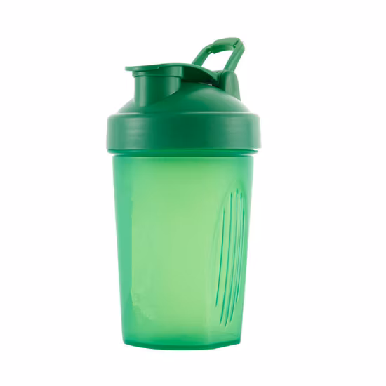 Bottiglie shaker per bottiglie d'acqua in plastica satinata per agitazione di proteine ​​sportive personalizzate