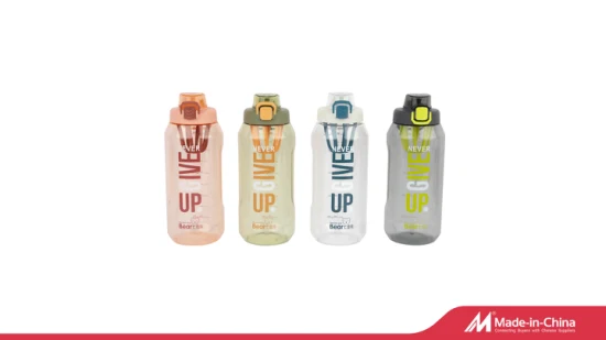 2023 Borraccia per bevande in plastica sportiva con logo personalizzato da 1400 ml
