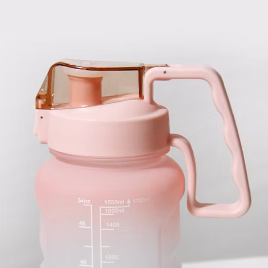 Bottiglie d'acqua in plastica da 2000 ml Borraccia sportiva da 2 litri di grande capacità